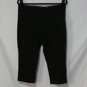 ATHLETIC WORKS - Fitted Crop | XL - extra large | Black Cropped Leggings